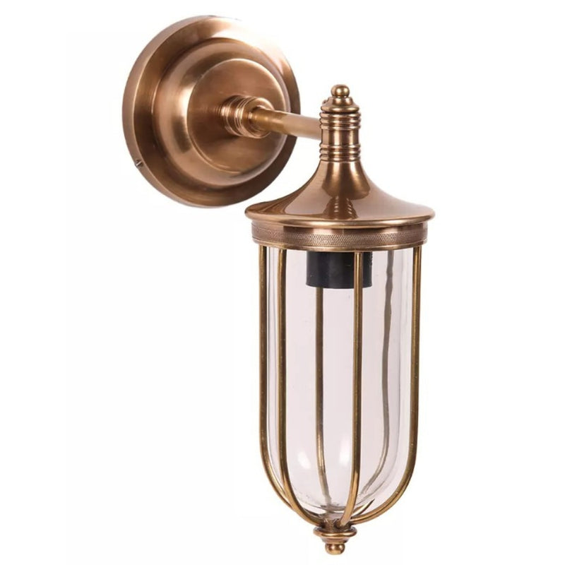 Noosa Antique Brass | Antique Silver Wall Light - Lighting.co.za