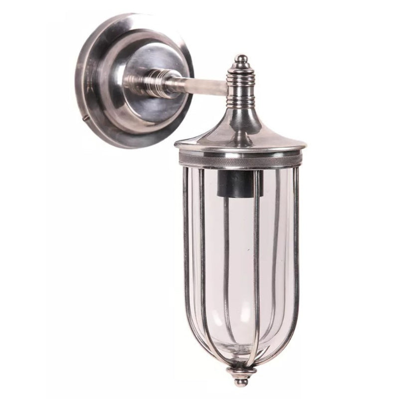 Noosa Antique Brass | Antique Silver Wall Light - Lighting.co.za
