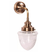 Tugela Antique Brass | Antique Silver Wall Light - Lighting.co.za