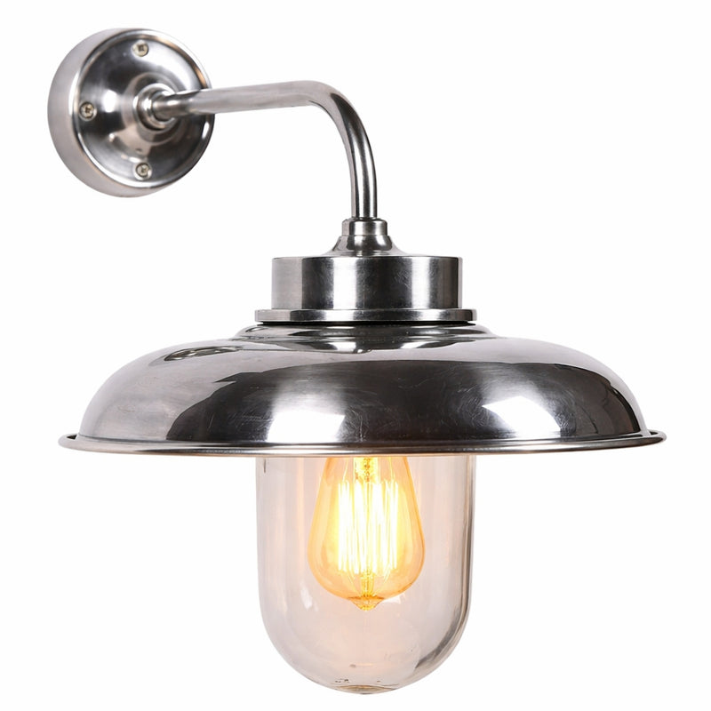 Danube Antique Brass | Antique Silver Wall Light - Lighting.co.za