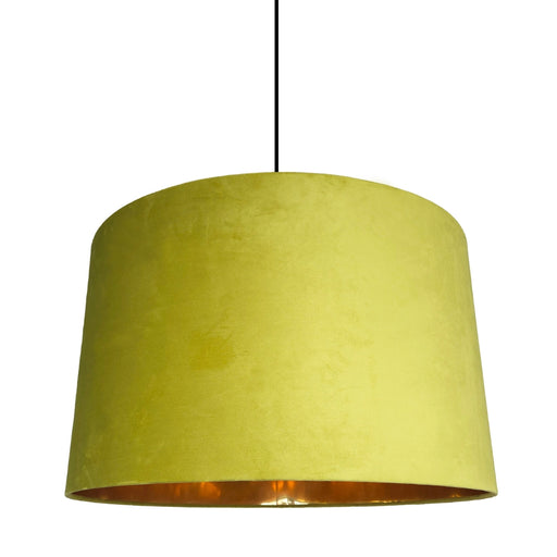 Chartreuse Large Drum Shade Pendant Light - Lighting.co.za