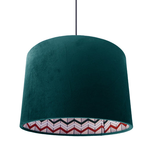 Emerald Zig Zag Shade Pendant Light - Lighting.co.za