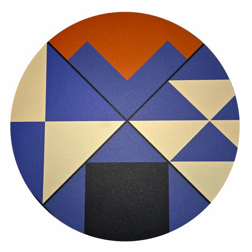 Retro Blue Stool - Lighting.co.za