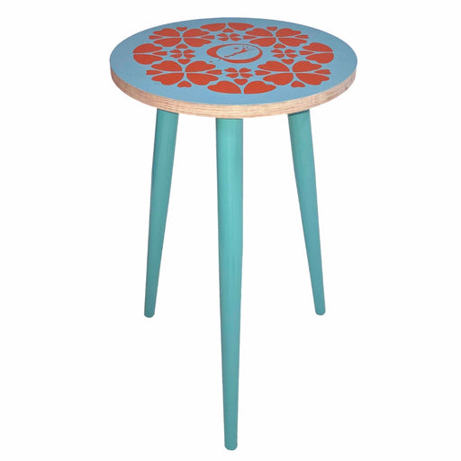 Turquoise Blossom Side Table - Lighting.co.za