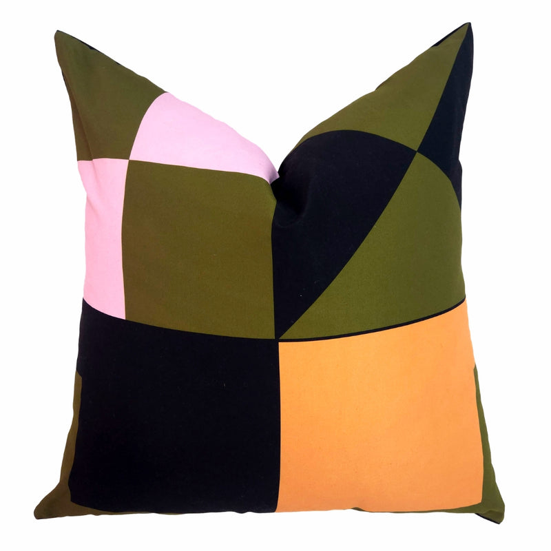Retro Green Scatter Cushion - Lighting.co.za
