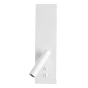 Nina Backlit Black | White LED Bedside Reading Wall Light - Lighting.co.za