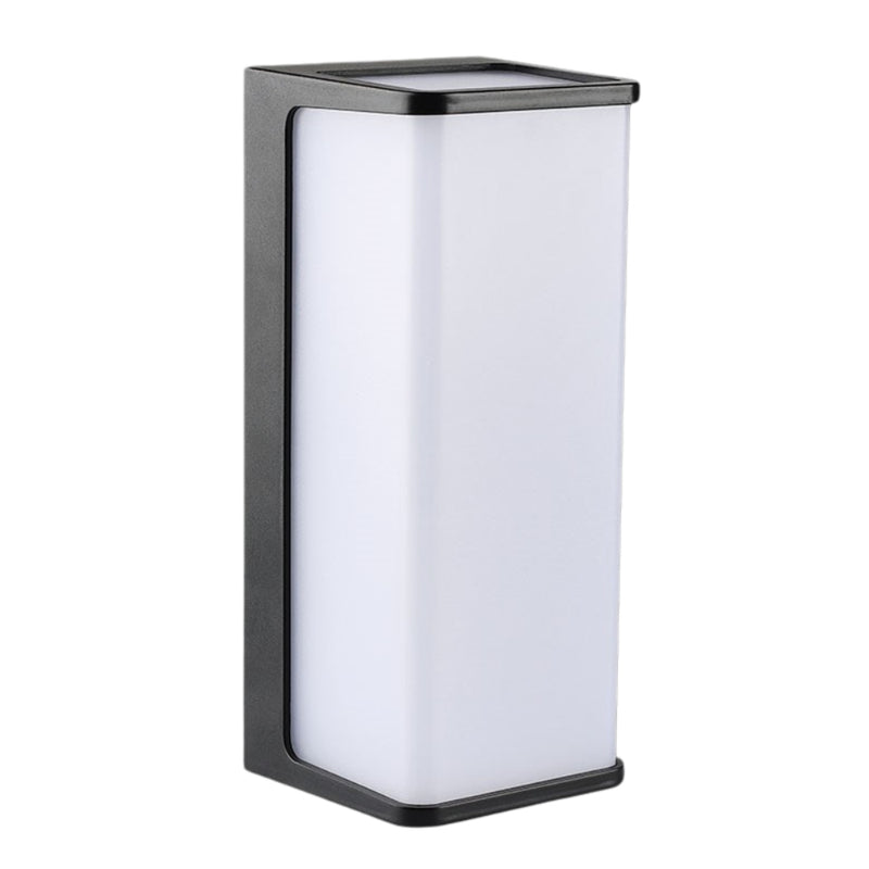 Brisk Tall Black LED Outdoor Wall Light - Lighting.co.za