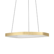 Vellerosa Slim Brushed Brass LED Pendant Light - Lighting.co.za