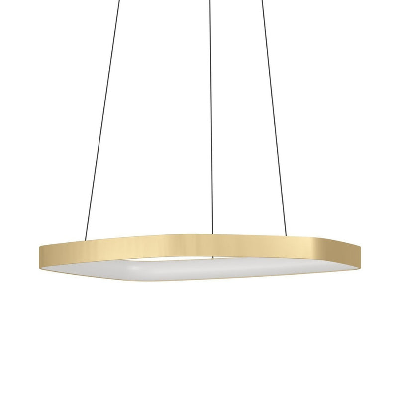 Vellerosa Slim Brushed Brass LED Pendant Light - Lighting.co.za