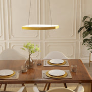 Vellerosa Slim Brushed Brass LED Pendant Light - Lighting.co.za