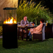 FireCube Shortstand Outdoor Gas Heater - Lighting.co.za