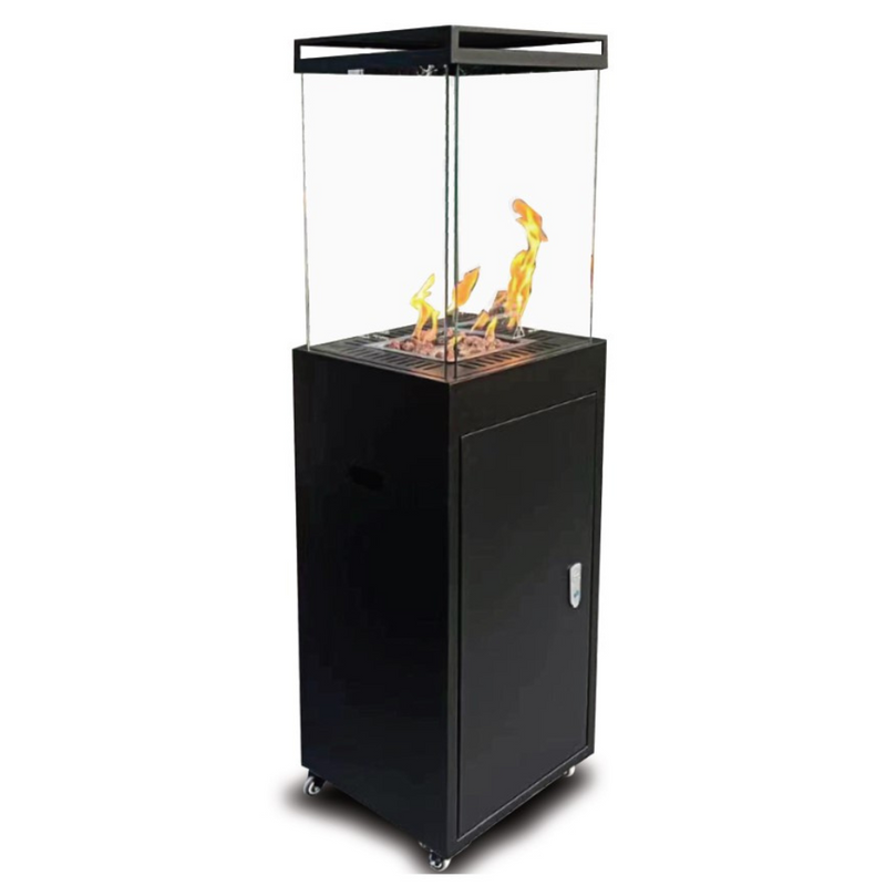 FireCube Shortstand Outdoor Gas Heater - Lighting.co.za