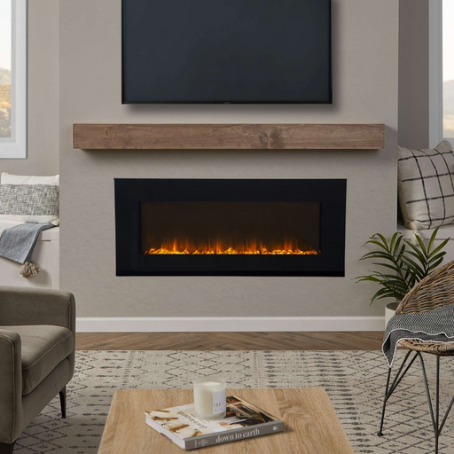 Decorative Fireplace Flat Indoor Heater with Diamonds —