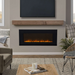 Decorative Fireplace Flat Indoor Heater with Diamonds - Lighting.co.za