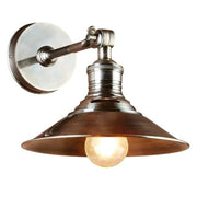 Kensington Black | Antique Brass | Antique Silver Shade Wall Light - Lighting.co.za