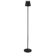 Isla Smooth Shade Black | White Rechargeable Floor Lamp - Lighting.co.za
