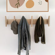 Solid Oak Coat Hooks 3 Sizes - Lighting.co.za