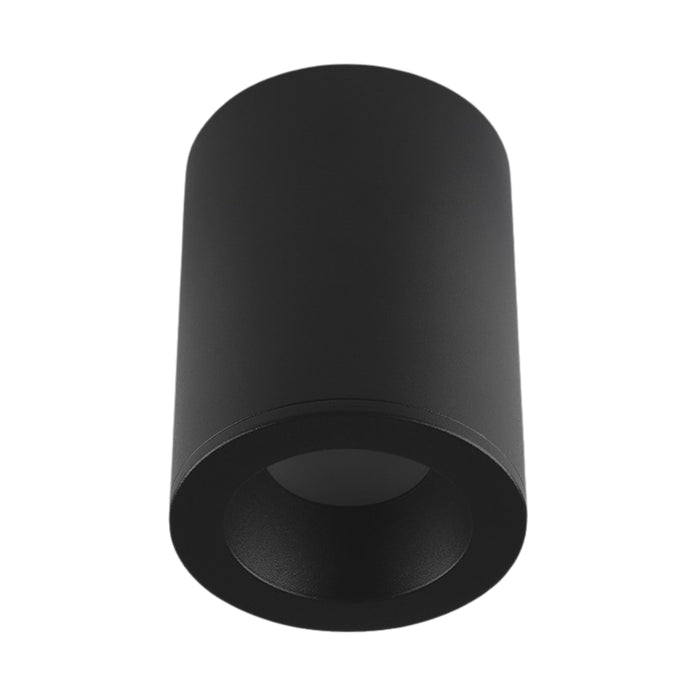 Alor Round GU10 Black | White Outdoor Surface Mounted Down Light