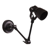 Indigo Swing Antique Brass | Black | Antique Silver Wall Light - Lighting.co.za