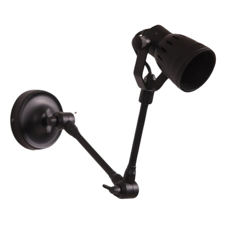 Indigo Swing Antique Brass | Black | Antique Silver Wall Light - Lighting.co.za