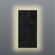 Pandora Black | White | Travertino Marble Wall Light - Lighting.co.za