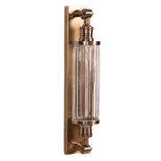 Astor Tall Antique Brass | Antique Silver Wall Light - Lighting.co.za