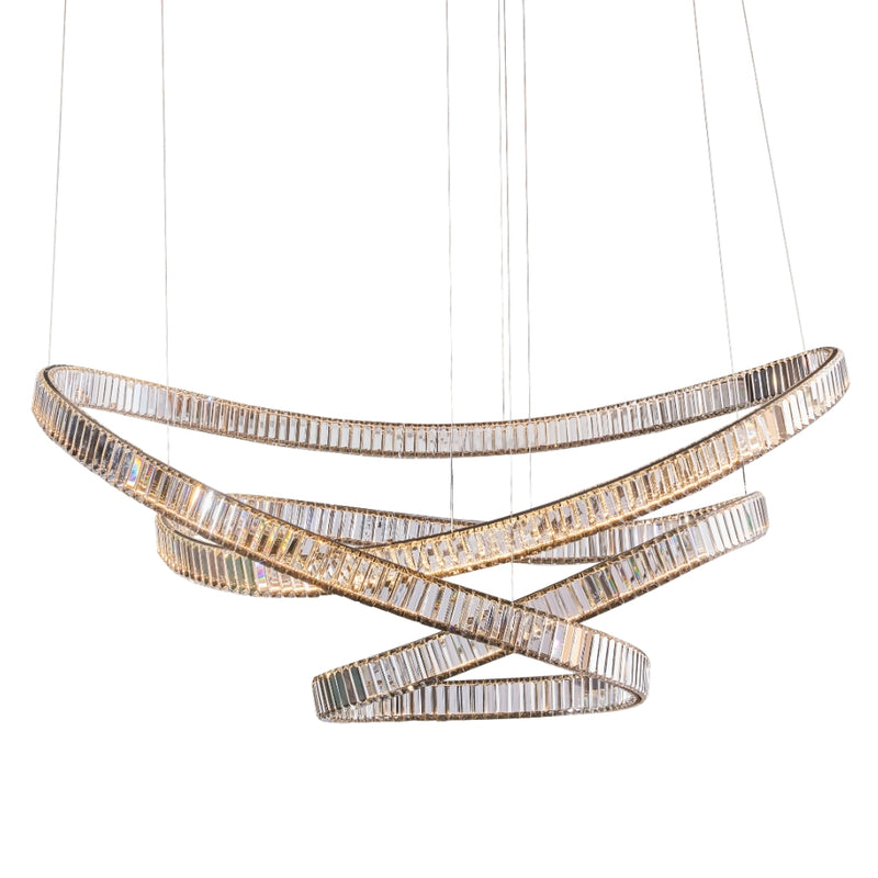 Carousel Flow LED Crystal Chandelier - Lighting.co.za