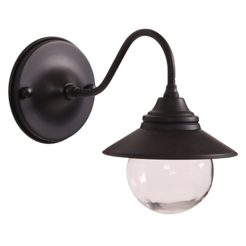 Cupid Antique Brass | Matt Black Wall Light - Lighting.co.za