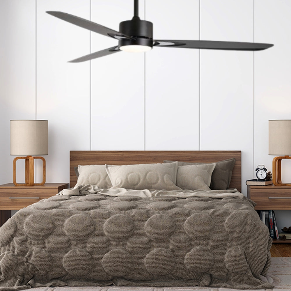 Urban LED Black 3 Blade Ceiling Fan — Lighting.co.za