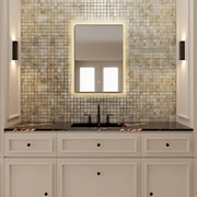 Iseo Rectangular Frameless Backlit LED Bathroom Mirror 2 Sizes - Lighting.co.za