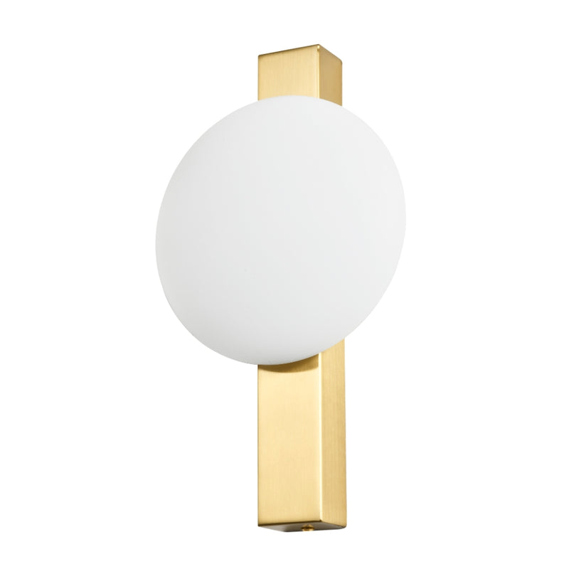 Camino Block Black or Gold LED Wall Light - Lighting.co.za