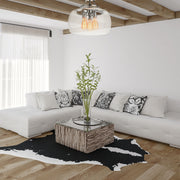 Oracle Chrome and Clear Glass Ceiling Light - Lighting.co.za