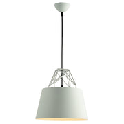 Nev White Pink Blue Metal Pendant - Lighting.co.za