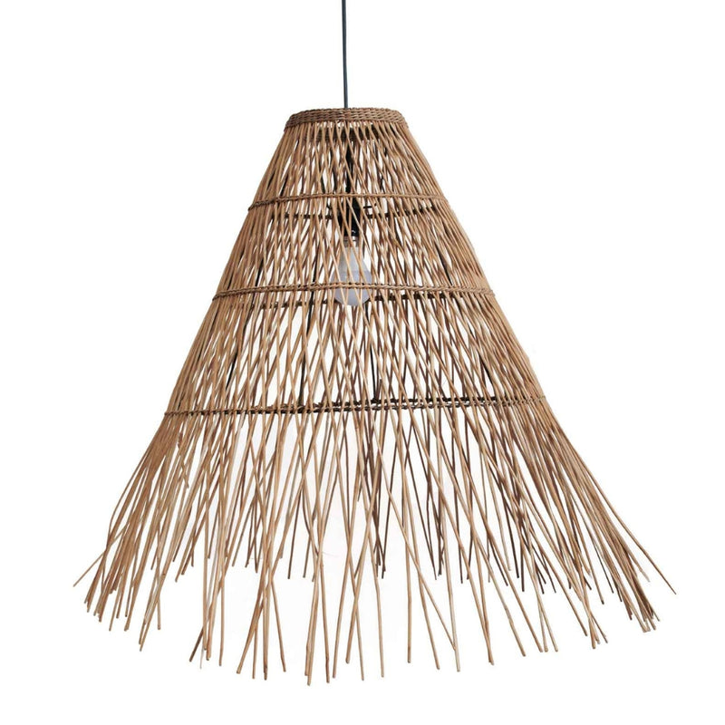Dallas Natural Rattan Pendant Light - Lighting.co.za