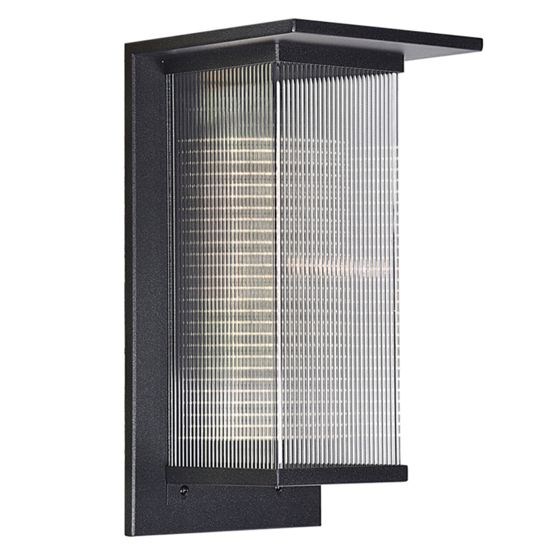 Echo Black LED CCT Outdoor Lantern Wall Light - Lighting.co.za