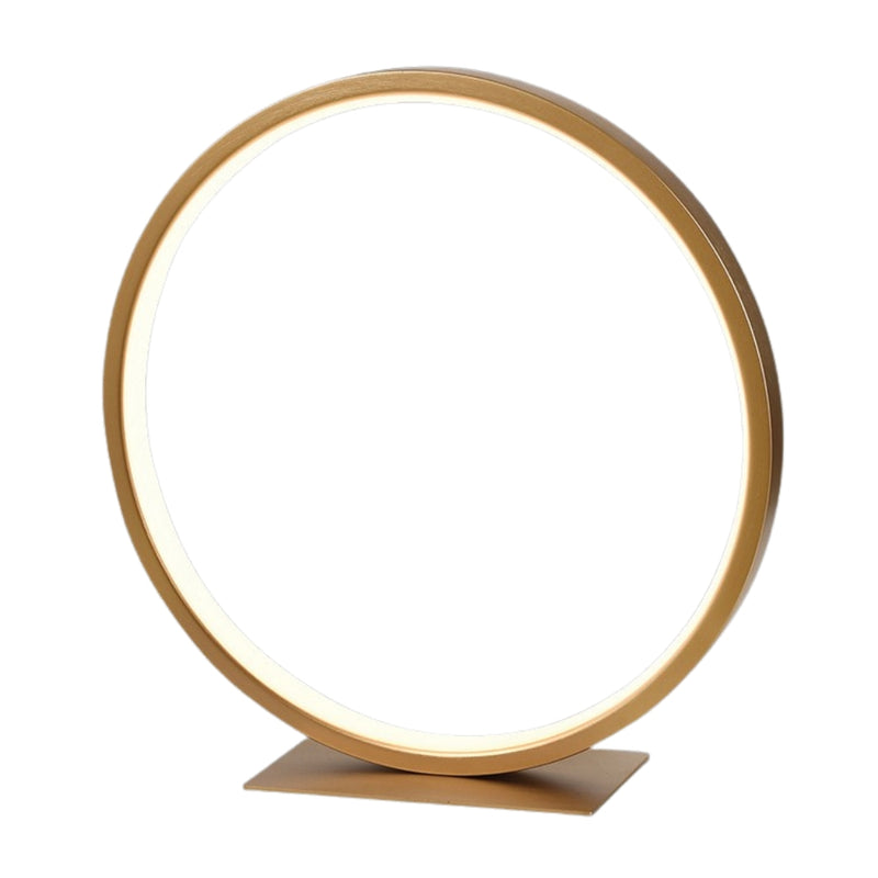 Doria Gold or Black Ring LED Table Lamp - Lighting.co.za