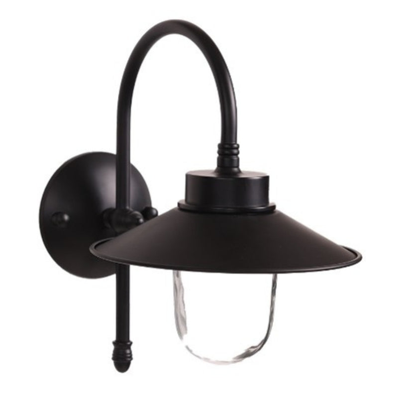 Legacy Antique Brass or Black Lantern Wall Light - Lighting.co.za
