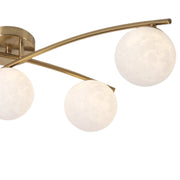 Stellar 5 Light Gold Ceiling Light - Lighting.co.za