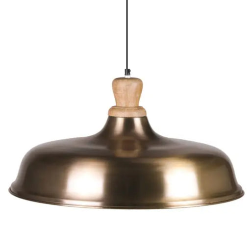 Custo Antique Copper or Gold Pendant Light - Lighting.co.za