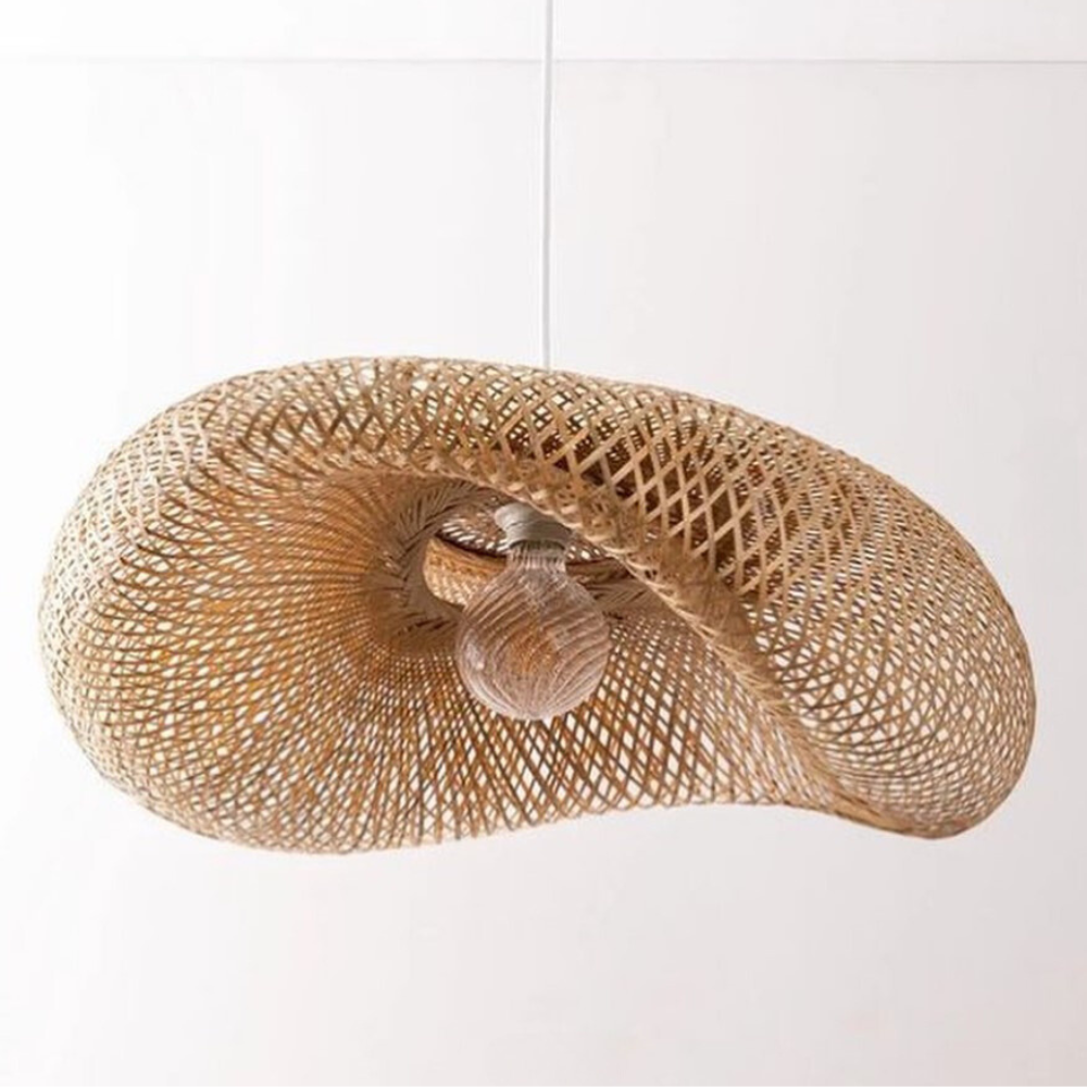 Papua Large Natural Rattan Pendant Light — Lighting.co.za