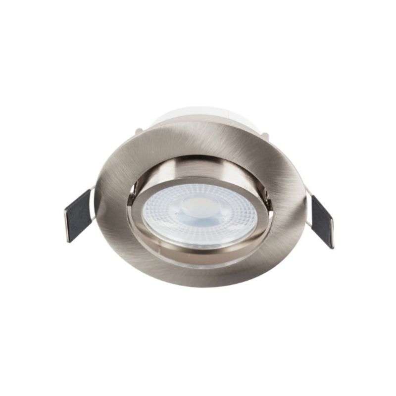 Darcy 5W LED 2700K | 4000K 85mm Non Dim Tilt Downlight - Lighting.co.za