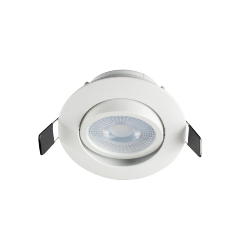 Darcy 5W LED 2700K | 4000K 85mm Non Dim Tilt Downlight - Lighting.co.za