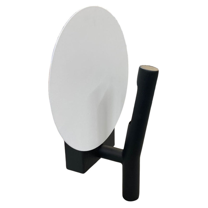 Cosmo Round White and Black Wall Light - Lighting.co.za