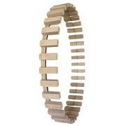 Cog Natural Round Mirror 2 Sizes - Lighting.co.za