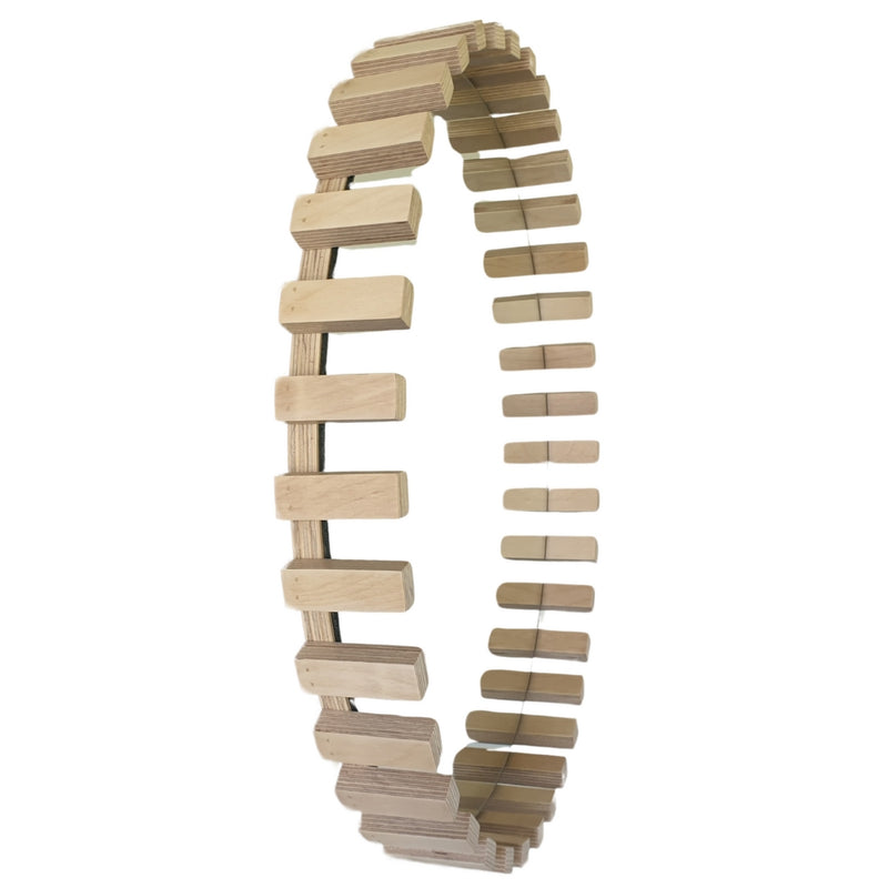 Cog Natural Round Mirror 2 Sizes - Lighting.co.za