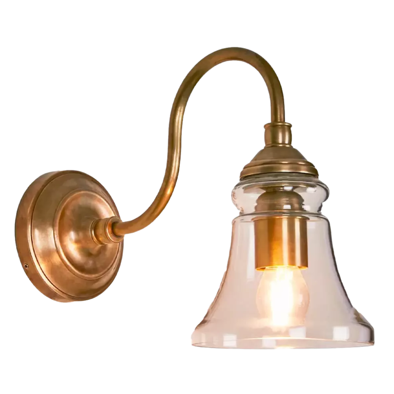 Plaza Antique Brass | Antique Silver Wall Light