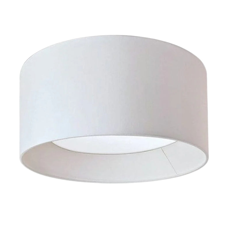 Verona Black | White | Grey Fabric Ceiling Light 2 Sizes - Lighting.co.za