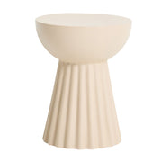 Bella Fluted Side Table - Lighting.co.za