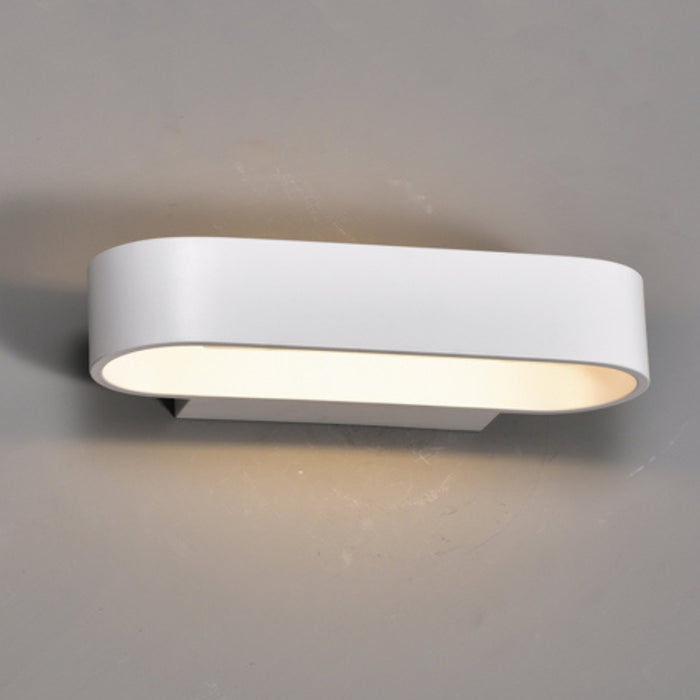 Baya White Up Down 6 Or 12 Watt LED Wall Light DIM