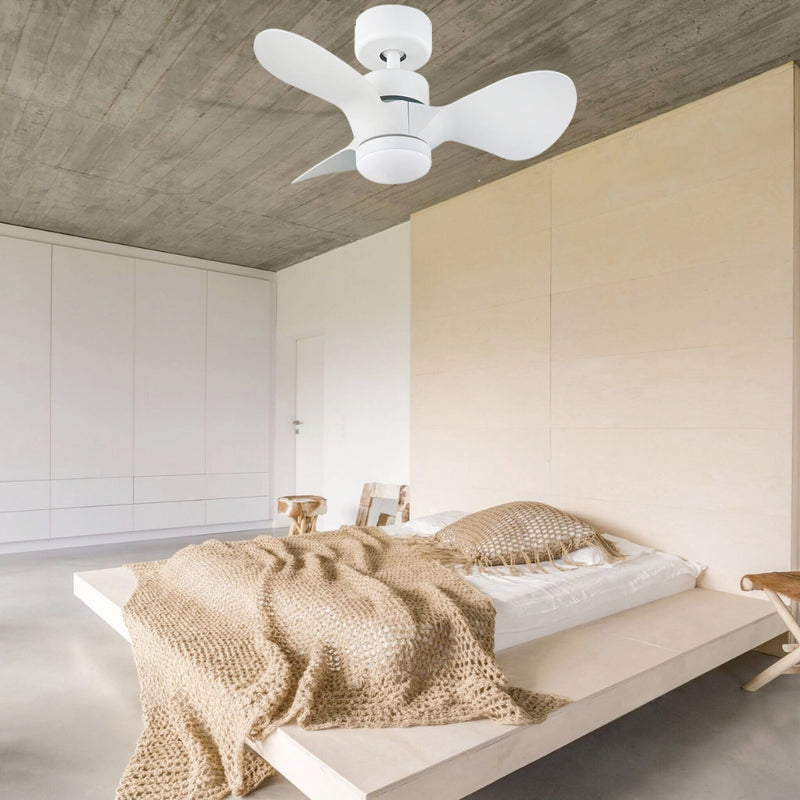 Echo White 3 Blade CCT LED Ceiling Fan - Lighting.co.za